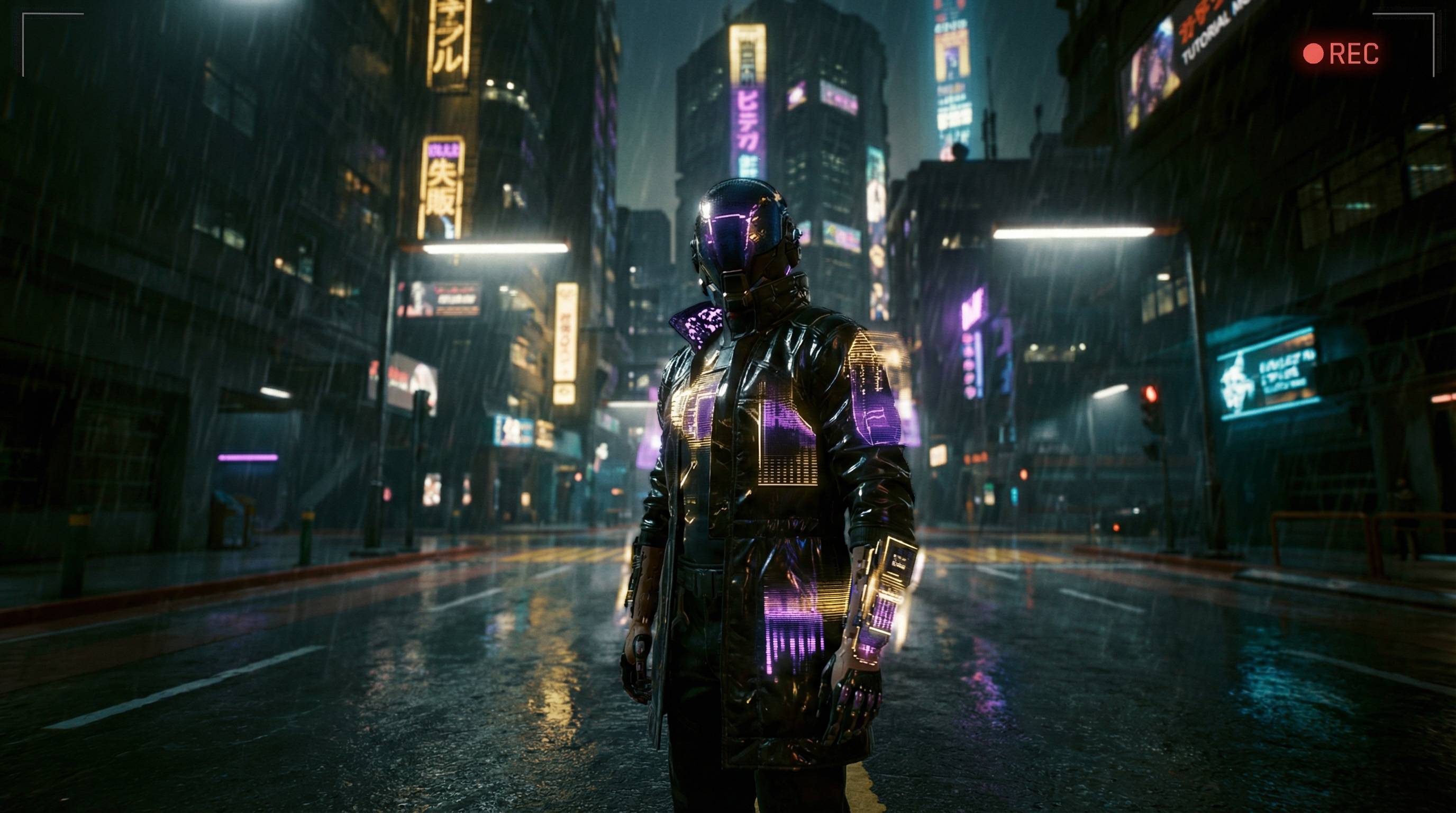 每日大赛赛博朋克视频教程